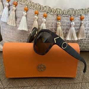 Tory Burch Brown Sunglasses with Case